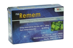 Thuốc tăng cường tuần hoàn não PM Remem 120mg 60 viên