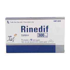 Thuốc điều trị nhiễm trùng Rinedif