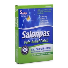 Cao dán giảm đau, kháng viêm Salonpas Pain Relief Patch