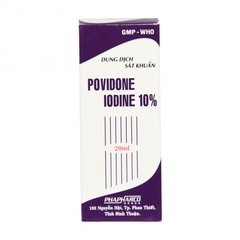 Dung dịch sát khuẩn Povidone Iodine 10%