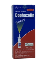 Thuốc xịt Dophazolin TW2 điều trị viêm mũi, viêm tai (15ml)