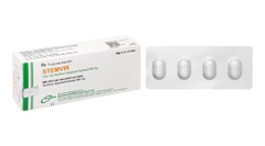 Stemvir 300mg trị nhiễm HIV-1, viêm gan B (3 vỉ x 4 viên)