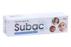 Gel làm sạch và sát khuẩn da Su Bạc 25g