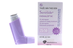 Thuốc xịt điều trị hen Seretide Evohaler DC 25/50mcg