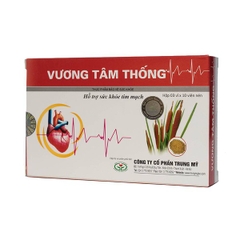 Hỗ Trợ Điều Trị Bệnh Đau Tim Vương Tâm Thống 30 Viên