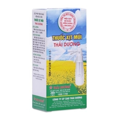 Thuốc xịt mũi điều trị các chứng viêm mũi, viêm xoang Thái Dương
