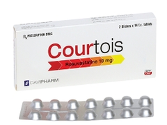 Courtois Thuốc điều trị tăng cholesterol máu