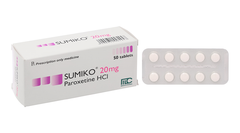 Sumiko 20mg trị trầm cảm, rối loạn lo âu (5 vỉ x 10 viên)