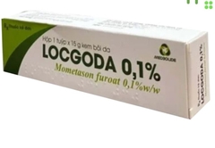 Kem bôi da Locgoda 0,1% Medbolide điều trị vẩy nến, viêm da dị ứng (15g)