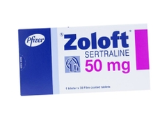 Zoloft 50mg Hộp 3 vỉ x 10 viên