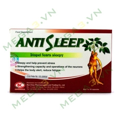 Anti sleep