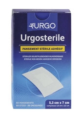 Urgo sterile 70mm x 53mm Hộp 50 miếng