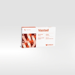 Viên đặt âm đạo Vastad Stella điều trị viêm âm đạo (1 vỉ x 10 viên)