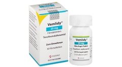 Vemlidy 25mg thuốc kháng virus, trị viêm gan B chai 30 viên