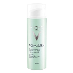 Kem Dưỡng Da Vichy Normaderm Giảm Mụn, Giảm Bóng Dầu & Dưỡng Ẩm Ngày 50ml