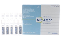 Thuốc nhỏ mắt trị khô mắt Vismed 0.18%