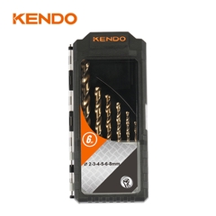 Bộ mũi khoan inox HSS-Co 6 cái (2-8mm) Kendo - 11603834