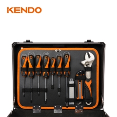 Bộ dụng cụ vỏ nhôm 124 chi tiết Kendo - 90702