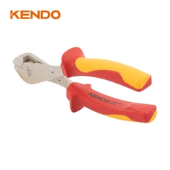 Kìm cắt hạng nặng cách điện 1000V VDE bằng thép Cr-V kích thước 180mm Kendo - 11014