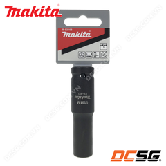 Đầu tuýp đen dài 81.5mm thép CR-MO cho máy siết bu lông 1/2 inch Makita