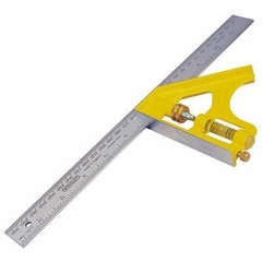Thước vuông kết hợp cán cầm kim loại 12