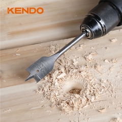 Mũi khoan gỗ đuôi cá chân lục giác 10×152mm Kendo - 19210004