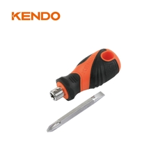 Bộ tua vít đổi đầu 2 trong 1 (1 đầu dẹt - 1 đầu bake) Kendo - 20217