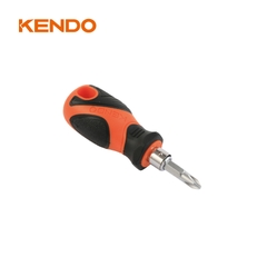 Bộ tua vít đổi đầu 2 trong 1 (1 đầu dẹt - 1 đầu bake) Kendo - 20217