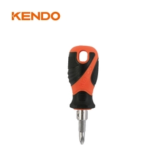 Bộ tua vít đổi đầu 2 trong 1 (1 đầu dẹt - 1 đầu bake) Kendo - 20217