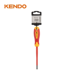Tua vít dẹt cách điện 1000V VDE 1.0x5.5x125mm Kendo 20405