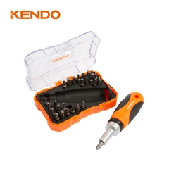 Bộ tua vít tự động kèm mũi vít 27 chi tiết Kendo - 20665