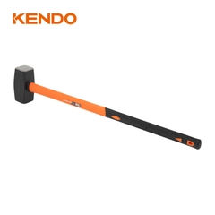 Búa đầu đá 5000g, tay cầm dài bằng sợi thủy tinh Kendo - 25309