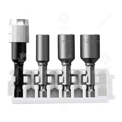 Bộ đầu tuýp vặn ốc và đầu nối Pick & Click (4 chi tiết) Bosch 2608522418