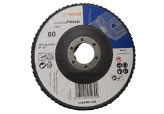 Đĩa nhám xếp Alox P80x125mm Bosch 2608601690
