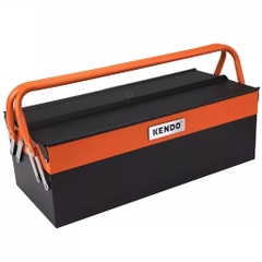 Hộp dụng cụ bằng kim loại ngăn kéo 3 khay kích thước 46x20x16cm Kendo - 90203