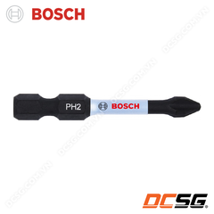 Mũi vít 1 đầu bake và hoa thị dài 50mm Power Bit Bosch