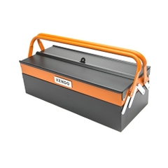 Hộp dụng cụ bằng kim loại ngăn kéo 3 khay kích thước 46x20x16cm Kendo - 90203
