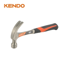 Búa nhổ đinh nguyên khối 450g/16oz tay cầm bọc nhựa Kendo - 25151