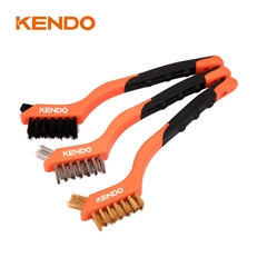Bộ bàn chải mini 3 cái kích thước 175mm Kendo - 31101
