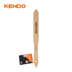 Bàn chải sắt sợi thép tay cầm gỗ 3×15 hàng Kendo - 31501