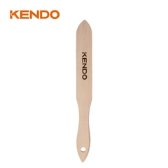 Bàn chải sắt sợi đồng thau tay cầm gỗ 5×15 hàng Kendo - 31505