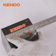 Thước lá 12 inch 300mm chất liệu thép không gỉ Kendo - 35312