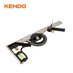 Thước góc thủy đa năng đo hệ mét và inch kích thước 12 inch 300mm Kendo - 35320