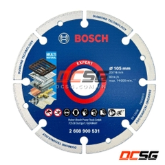 Đĩa cắt sắt kim cương đa năng 105x20/16mm Bosch 2608900531