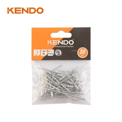 50pc round-head sealed Metal semi-hollow Rivets for leathers Kendo - 45614