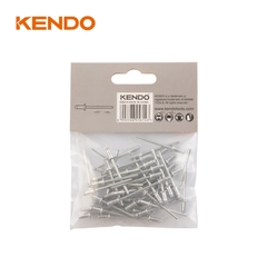 50pc round-head sealed Metal semi-hollow Rivets for leathers Kendo - 45614