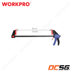 Kẹp nhanh cầm 1 tay dòng hạng nặng 300LBS (136kg) WORKPRO