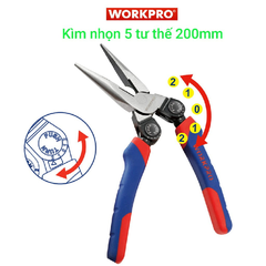 Kềm mũi nhọn có điều chỉnh 8