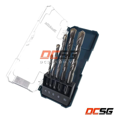 Bộ mũi khoan T.C.T chuôi thẳng (5 Cái/ bộ) Makita D-72877