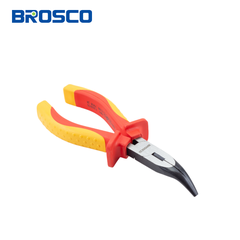 Kìm nhọn mỏ cong cách điện 1000V VDE bằng thép Cr-V 6
